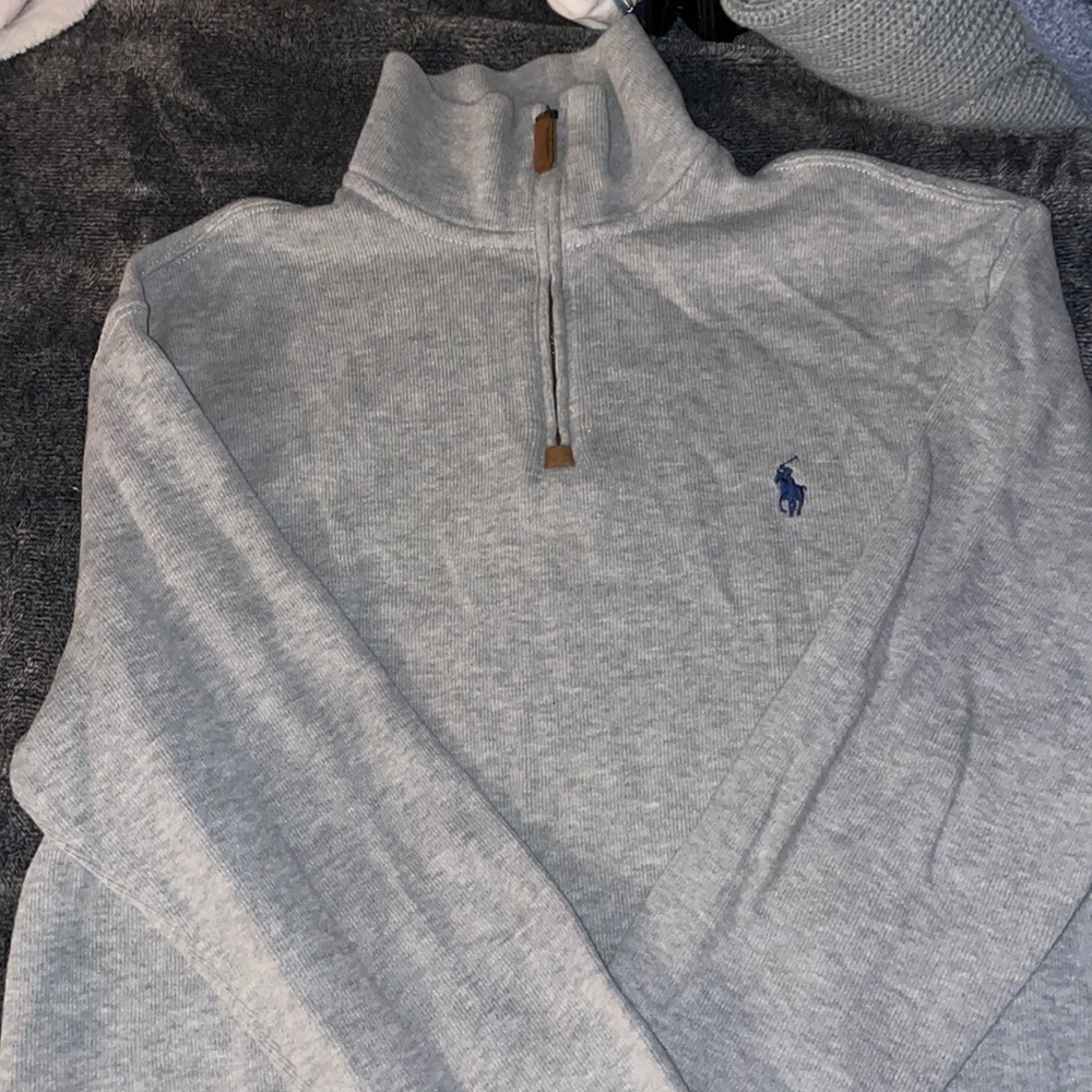 polo pull over sweater